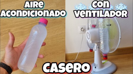 Como Poner Una Botella De Hielo En El Ventilador