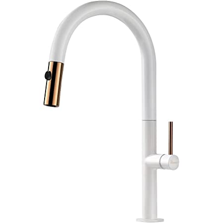Grifo Fregadero Cocina Blanco