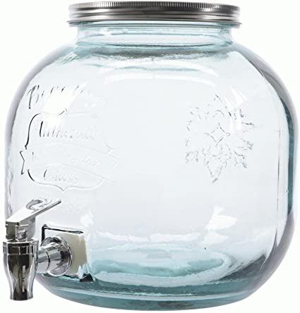 Frasco Cristal Con Grifo