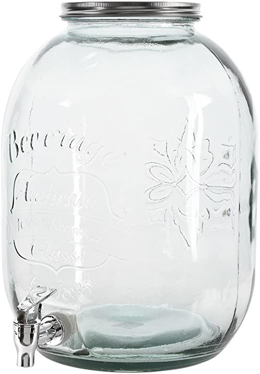 Garrafa Con Grifo Cristal
