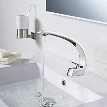 Grifo Lavabo Blanco Auralum