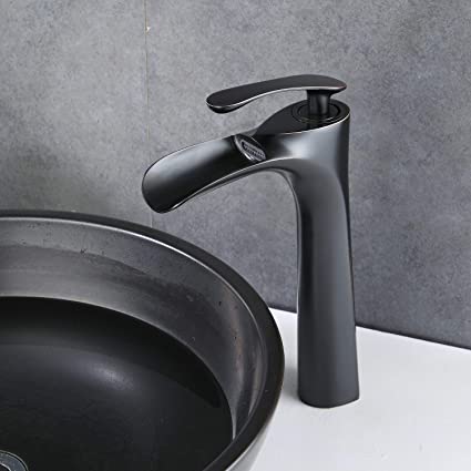 Grifo Lavabo Negro
