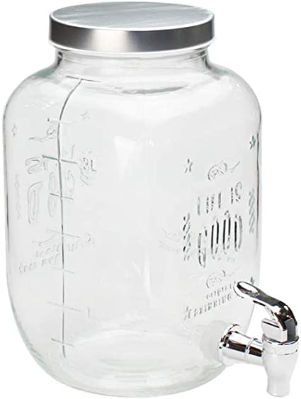 Jarras Cristal Con Grifo