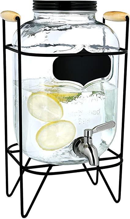 Recipientes Cristal Con Grifo